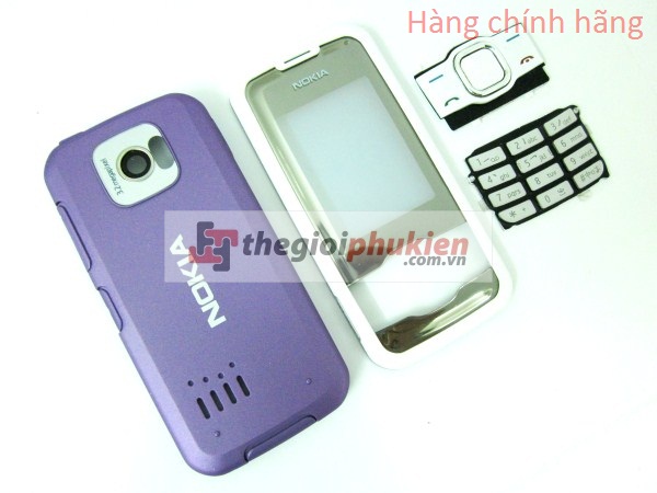 Vỏ Nokia 7610s Violet Công ty ( Full bộ )